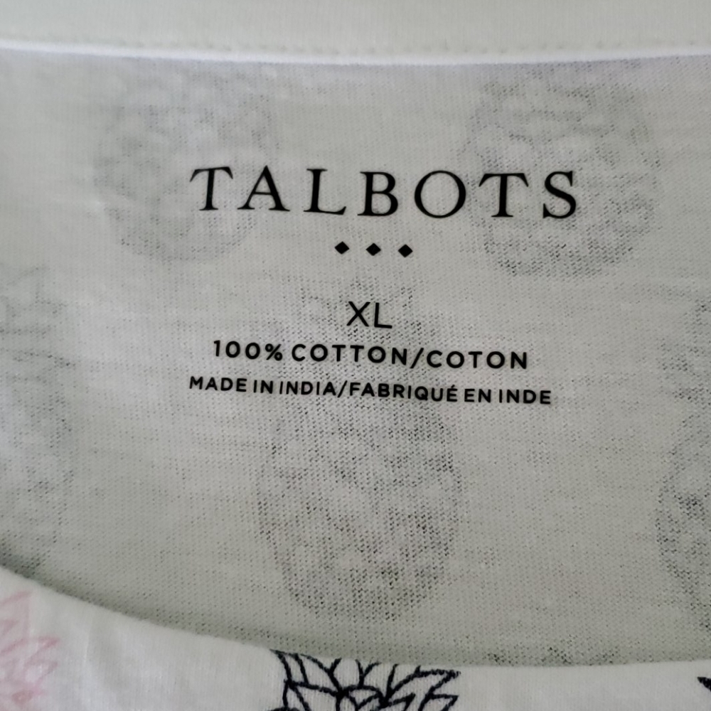 Talbots pineapple top - Picture 7 of 10